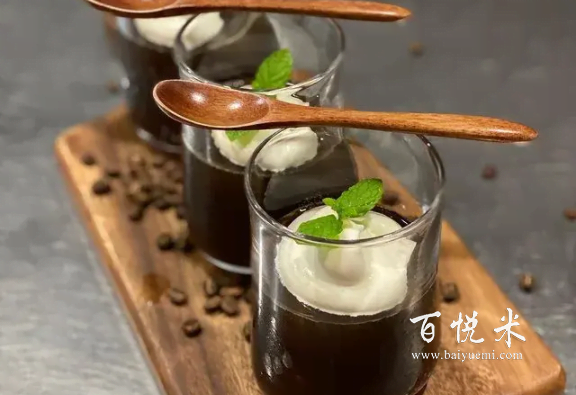 優(yōu)質(zhì)香醇的咖啡豆除了沖飲，還能化身為富有一定Q彈口感的果凍